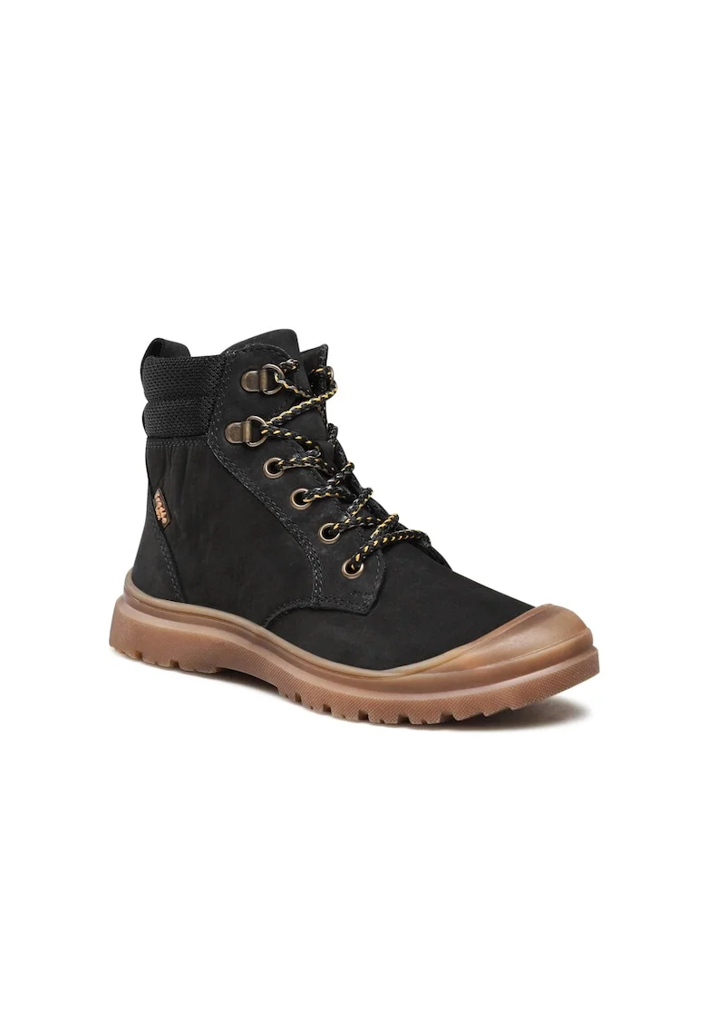 Ghete baieti,  302986965, Negru, Piele nabuc, Negru
