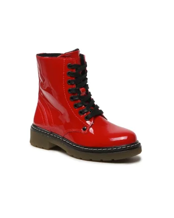 Ghete fete  Young, Piele lacuita, Rosu