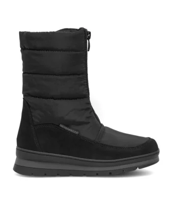 Cizme copii, 71600,  Sintetic, Textil, Negru