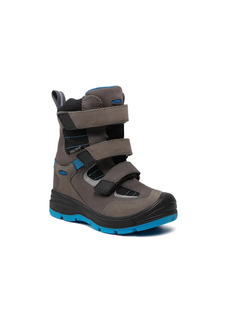 Cizme baieti,  209854923, Gri, Piele naturala/Piele nabuc, Gri