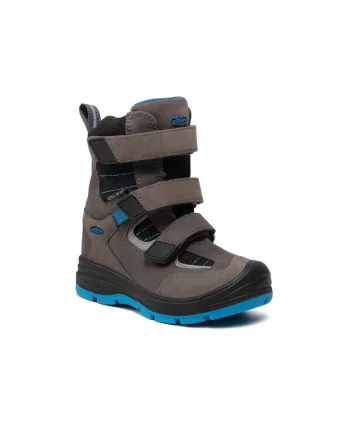 Cizme baieti,  209854923, Gri, Piele naturala/Piele nabuc, Gri