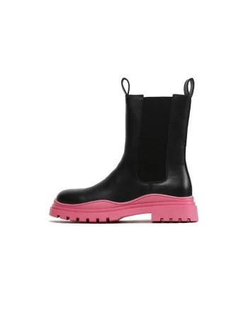 Ghete Chelsea copii,  5904862034539, Negru, Piele ecologica, Negru