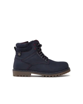 Ghete copii,  67202, Piele naturala, Bleumarin, Bleumarin
