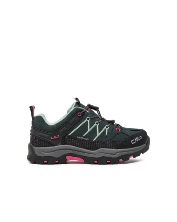 Ghete copii,  30865, Piele naturala, Roz/Negru, Negru/Roz
