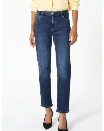 Blugi slim fit, Albastru