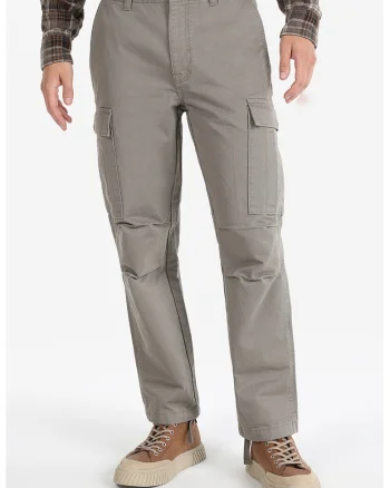 Pantaloni cargo drepti, Gri