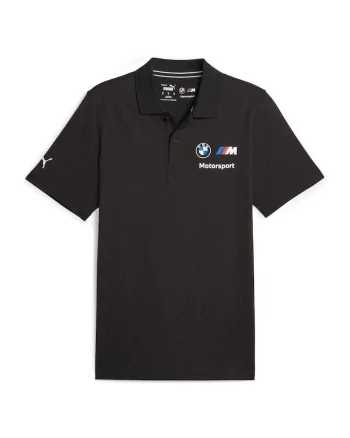 Tricou polo BMW Motorsport, Negru