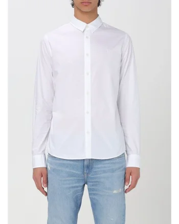Camasa slim fit din amestec de bumbac