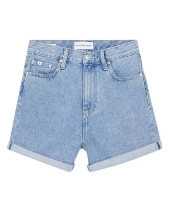 Blugi scurti mom fit