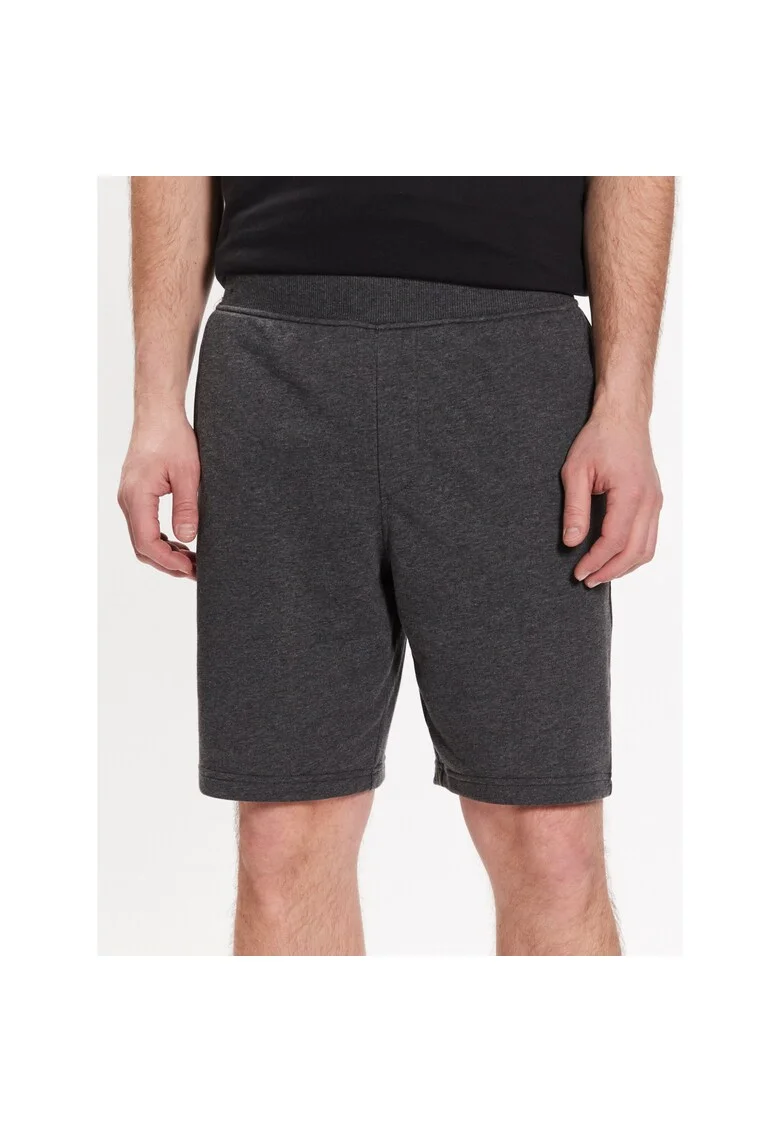 Pantaloni scurti sport barbati,  302928491, Bumbac, Gri