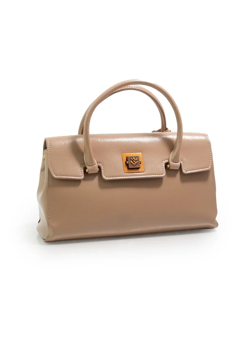 Geanta dama  model 3322, piele naturala, maro, 30x15x10cm