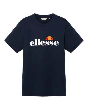 Tricou cu decolteu la baza gatului si imprimeu logo Prado