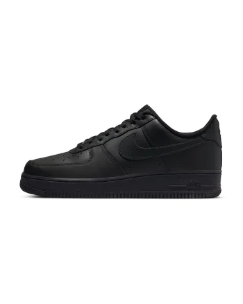 Pantofi sport din piele Air Force 1, Negru