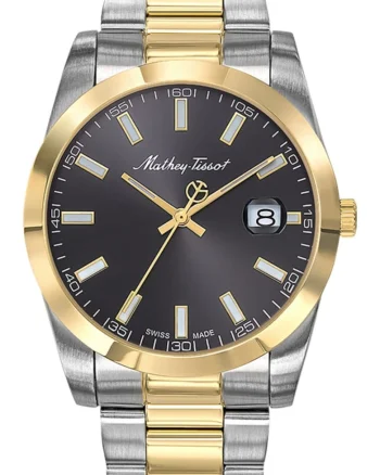 Ceas barbatesc MATHEY-TISSOT H450BN, auriu, clasic
