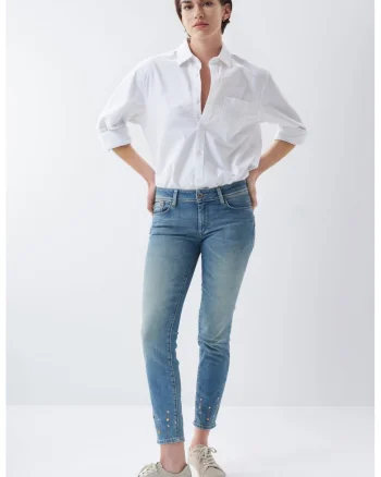 Blugi skinny crop Wonder