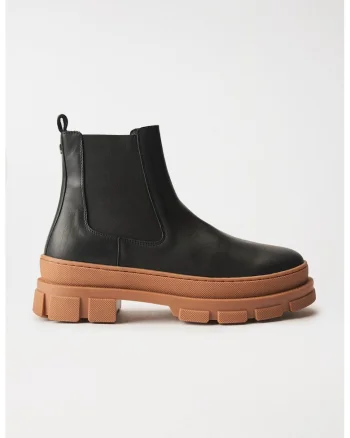 Ghete Chelsea din piele
