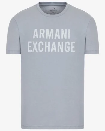 Tricou regular fit cu imprimeu logo, Gri