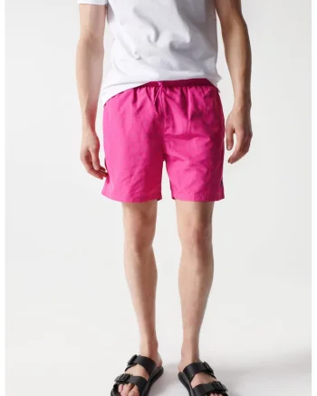Pantaloni scurti de baie cu talie elastica