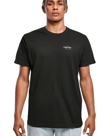 Tricou de bumbac cu imprimeu grafic, Alb/Negru/Maro