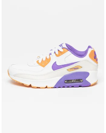 Pantofi sport cu garnituri de piele Air Max 90, Alb/Ametist
