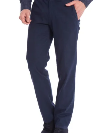 Pantaloni barbati Wegener Eton 6641 Albastru