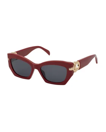 Ochelari de soare butterfly structurati, Visiniu