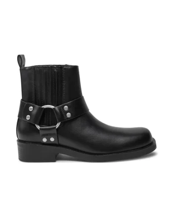 Botine Bax 15329813 Negru,  Piele ecologica
