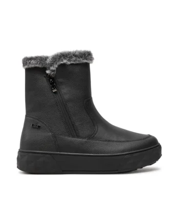 Botine 9-26402-43 Negru,  Piele lacuita