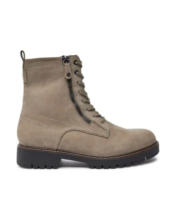 Botine 1-25207-43 Gri,  Piele naturala