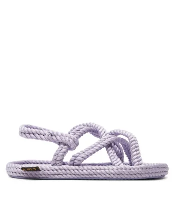 Sandale dama,  30407640438, Piele ecologica, Violet