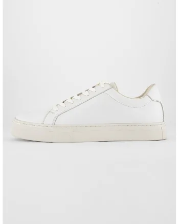 Pantofi sport de piele Paul, Alb murdar