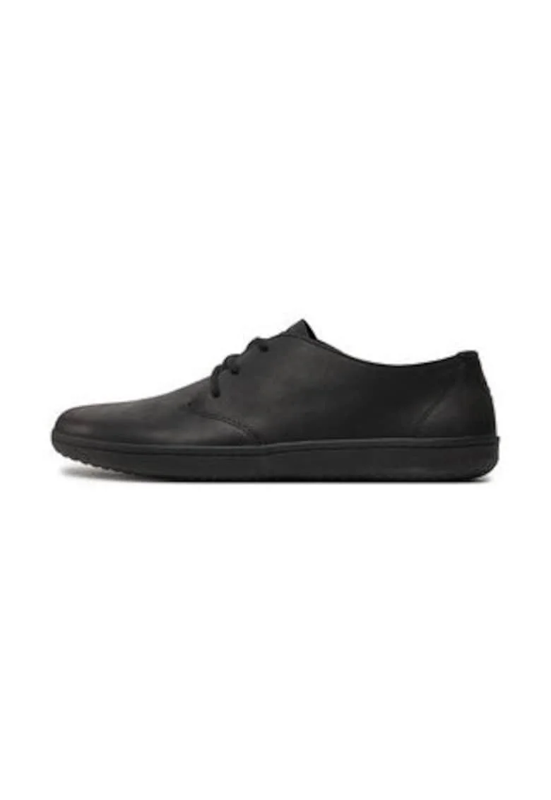 Pantofi barbati, Vivo Barefoot, piele naturala, negru, eleganta clasica, design modern