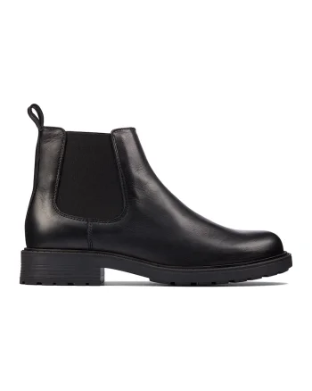 Ghete Chelsea de piele Orinoco2 Lane, Negru stins