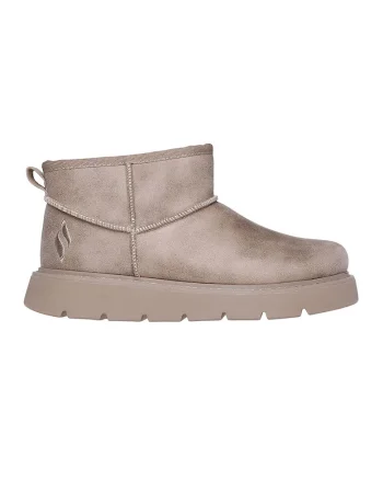 Ghete de iarna, fara inchidere Modern Comfort, Maro taupe deschis