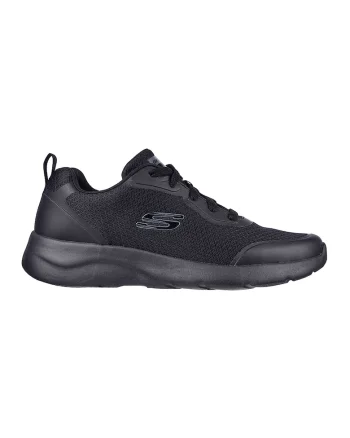 Pantofi sport cu insertii de plasa Dynamight, Negru stins