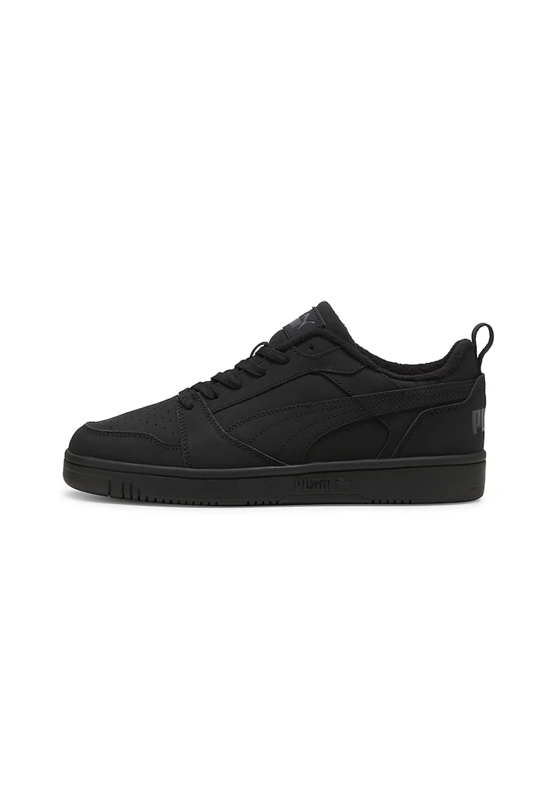 Pantofi sport de piele ecologica Rebound v6, Negru