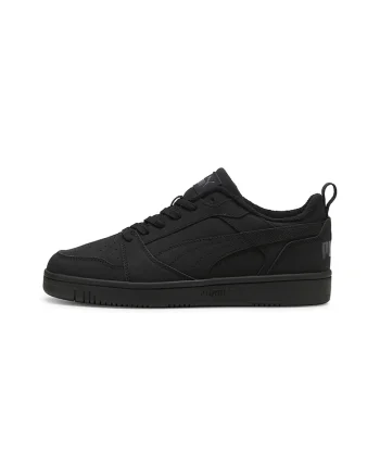 Pantofi sport de piele ecologica Rebound v6, Negru