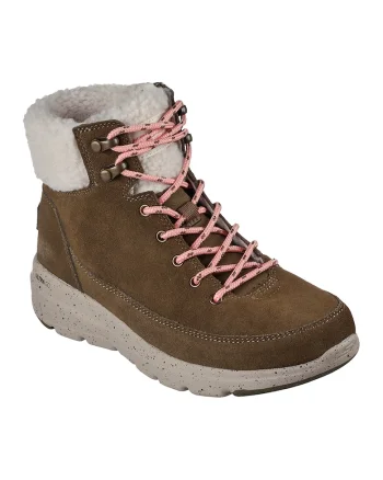 Ghete din piele intoarsa Glacial Ultra S, Kaki