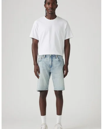 Bermude din denim cu croiala dreapta 405™
