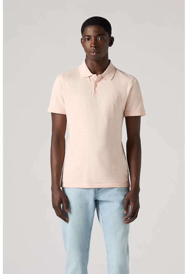 Tricou polo slim fit Housemark, Piersica