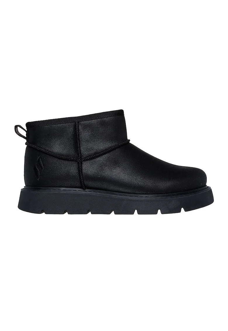 Ghete de iarna, fara inchidere Modern Comfort, Negru