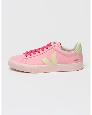 Pantofi sport low-cut de piele, Roz