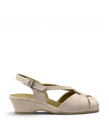 Sandale Casual 0065-Crem, Crem