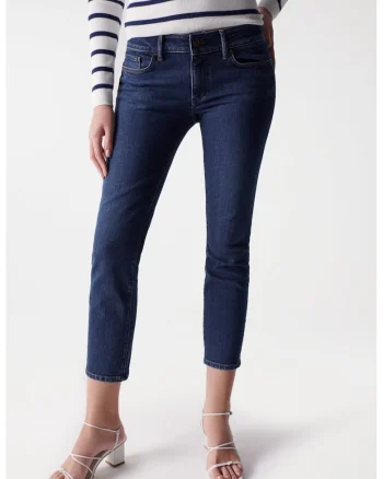 Blugi crop slim fit Wonder