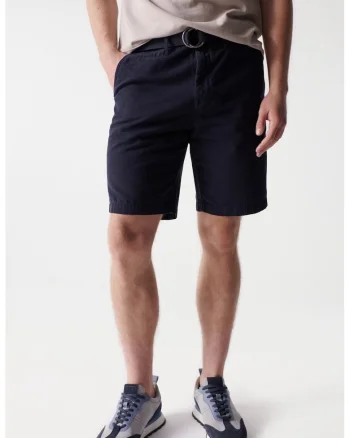 Pantaloni scurti Chino cu talie medie