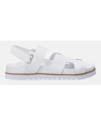 Sandale din piele cu velcro,