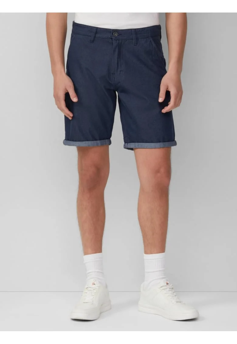 Editeaza ofertele: Q/S by s.Oliver Pantaloni scurti barbati chino, Jhon cu croiala Regular fit si talie medie, Albastru indigo