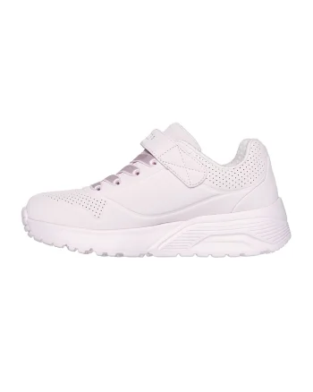Pantofi sport Uno Lite din piele ecologica cu velcro, Roz deschis