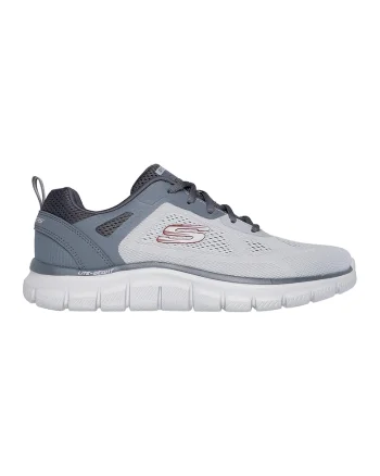 Pantofi sport cu sireturi Track Broader, Gri cenusiu