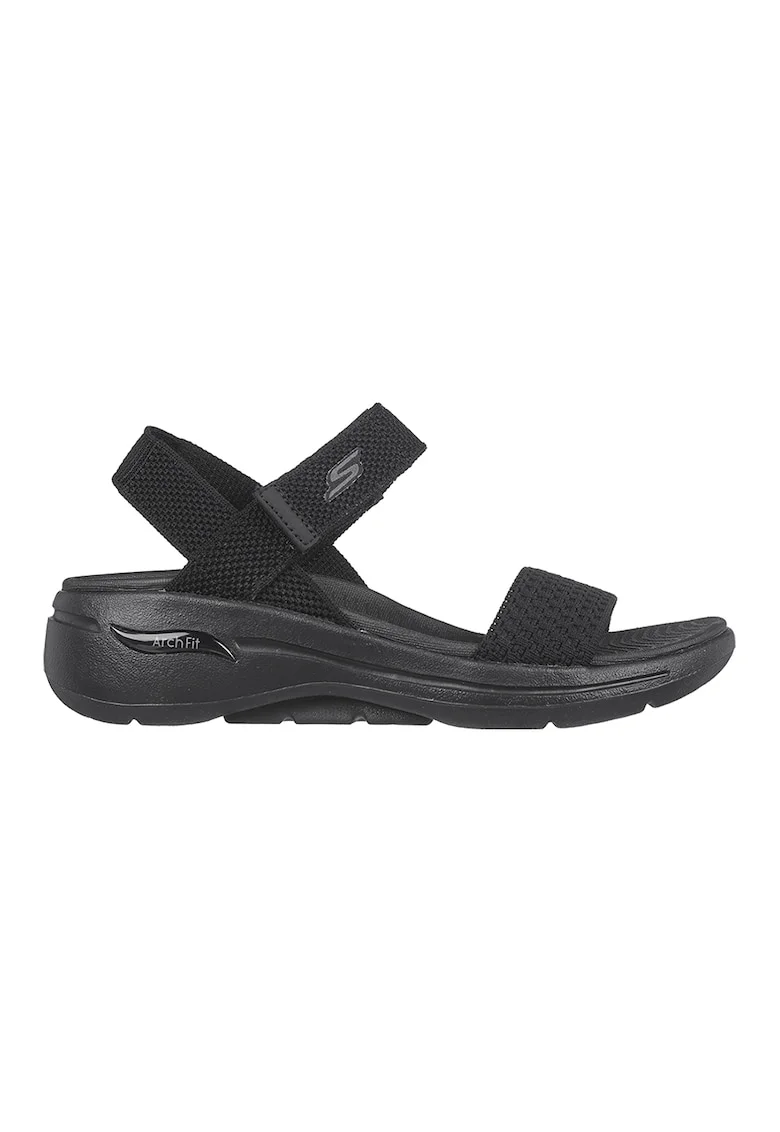 Sandale wedge Arch Fit, Negru